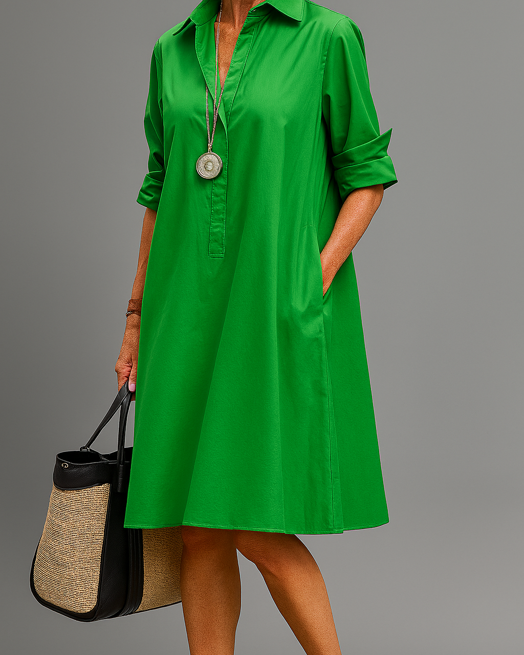 Riley™ | Wyrafinowana Sukienka Midi
