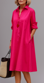 Chloe™ | Wyrafinowana Sukienka Midi