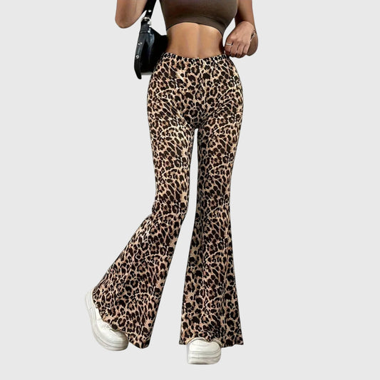 Spodnie Bootcut w Lwa