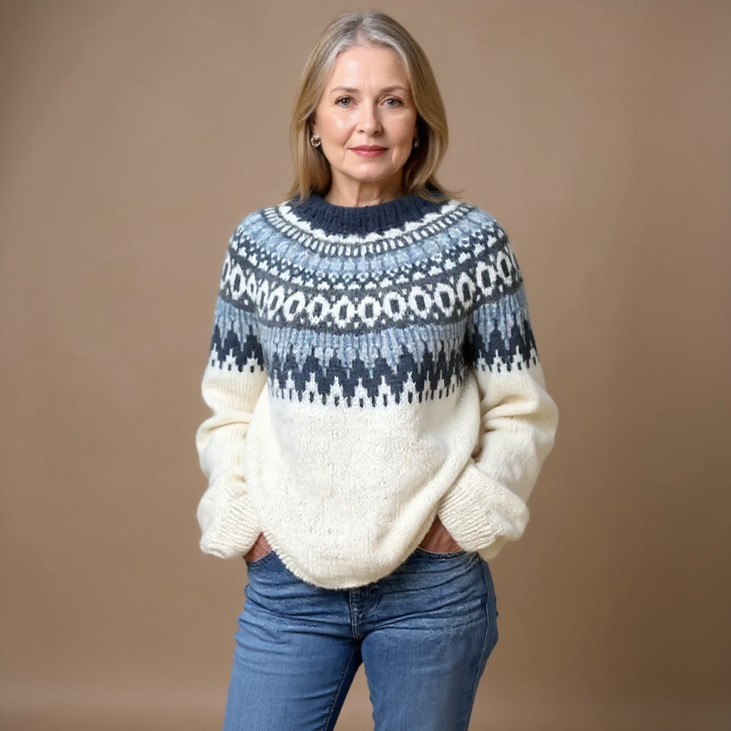 Florenziyah | Poncho w stylu islandzkim na każdą okazję