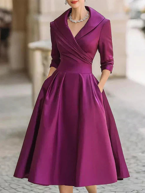 ALICIA | Elegancka sukienka midi