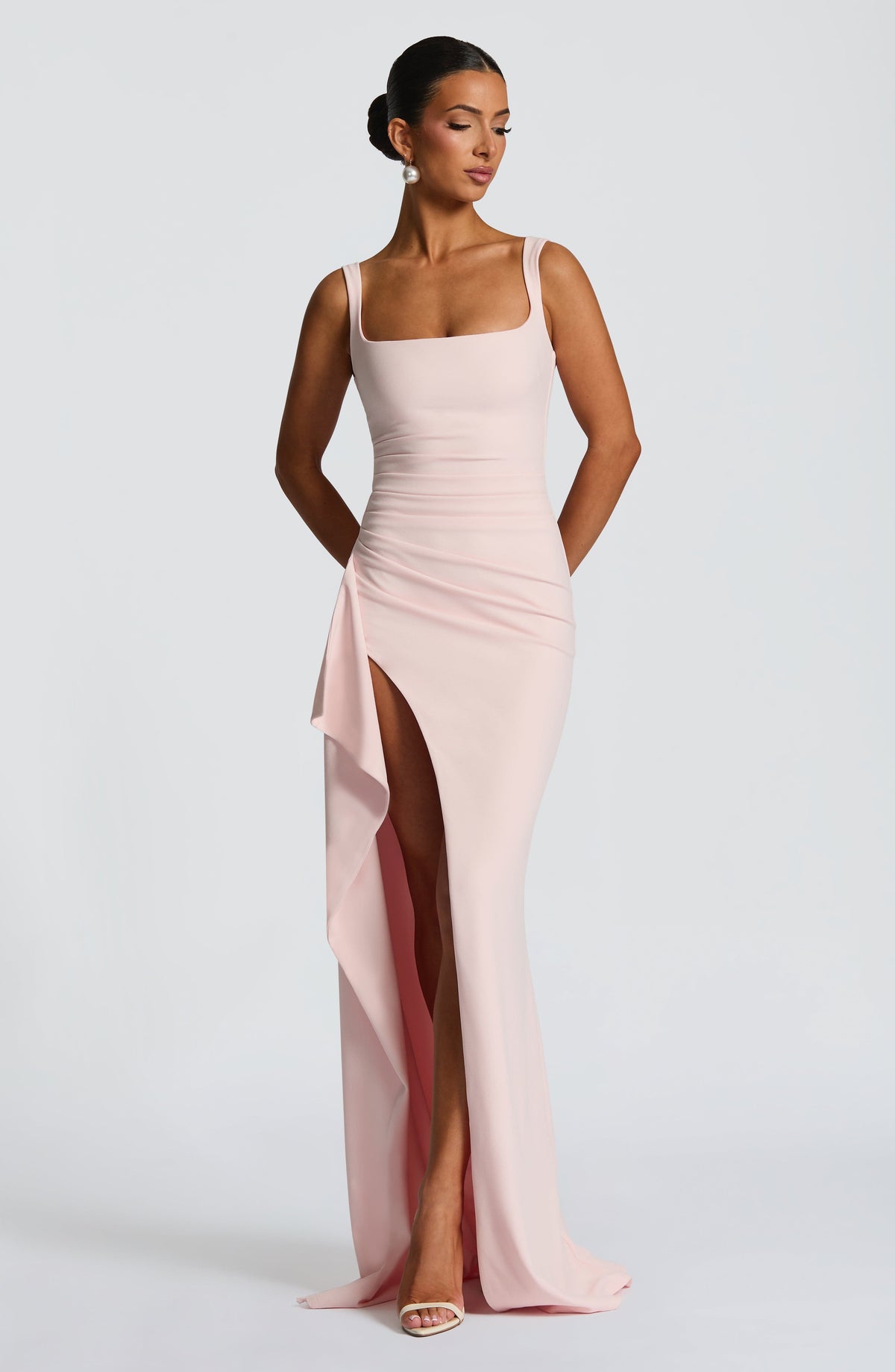 Suknia Maxi Katana – Blush
