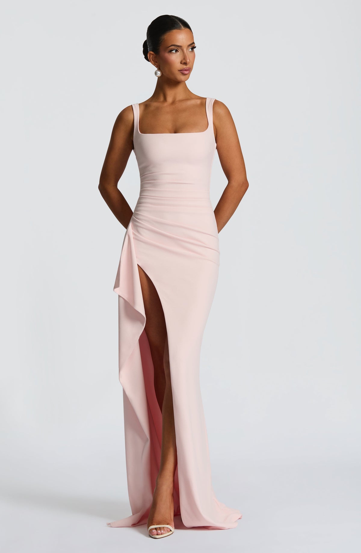 Suknia Maxi Katana – Blush