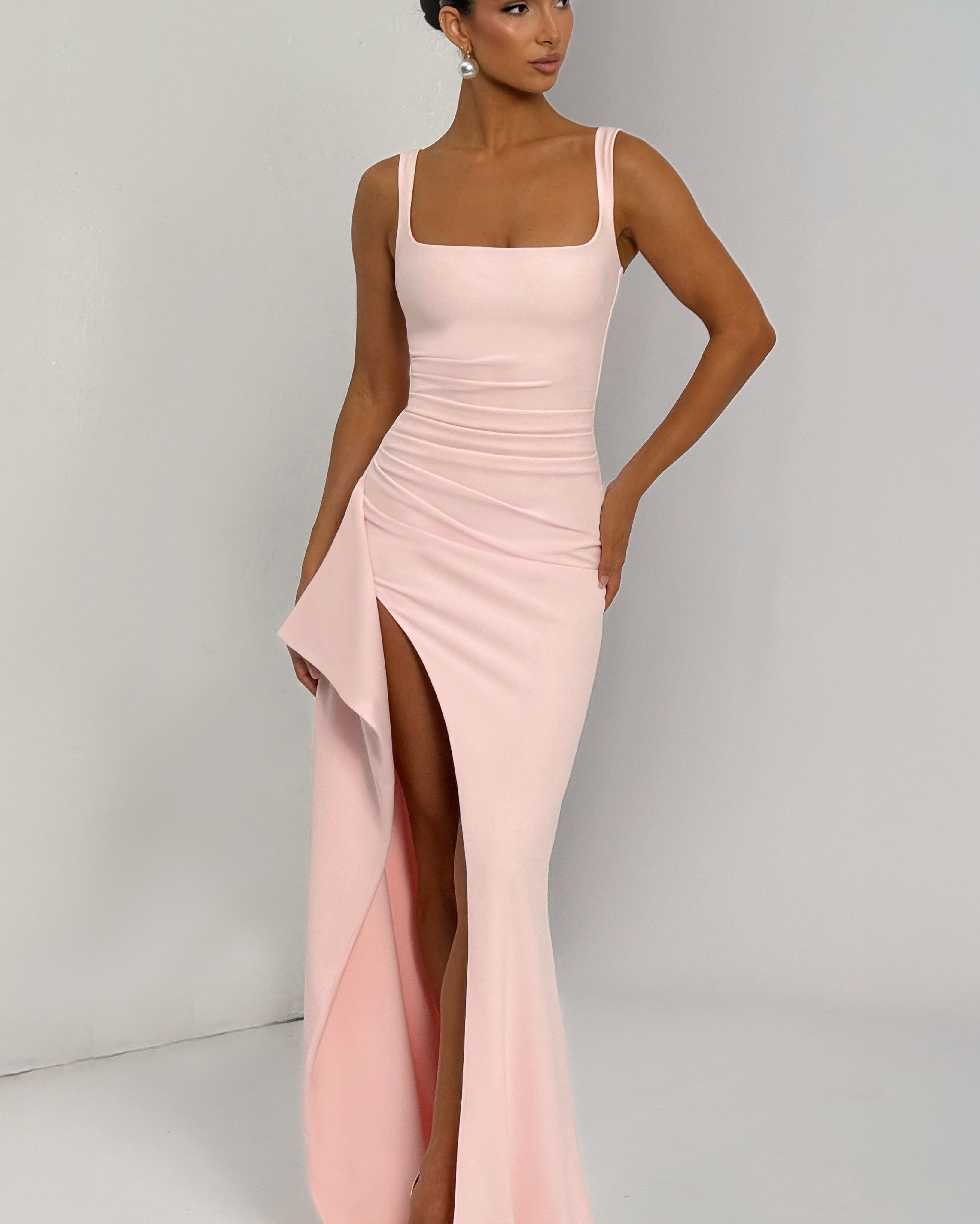 Suknia Maxi Katana – Blush