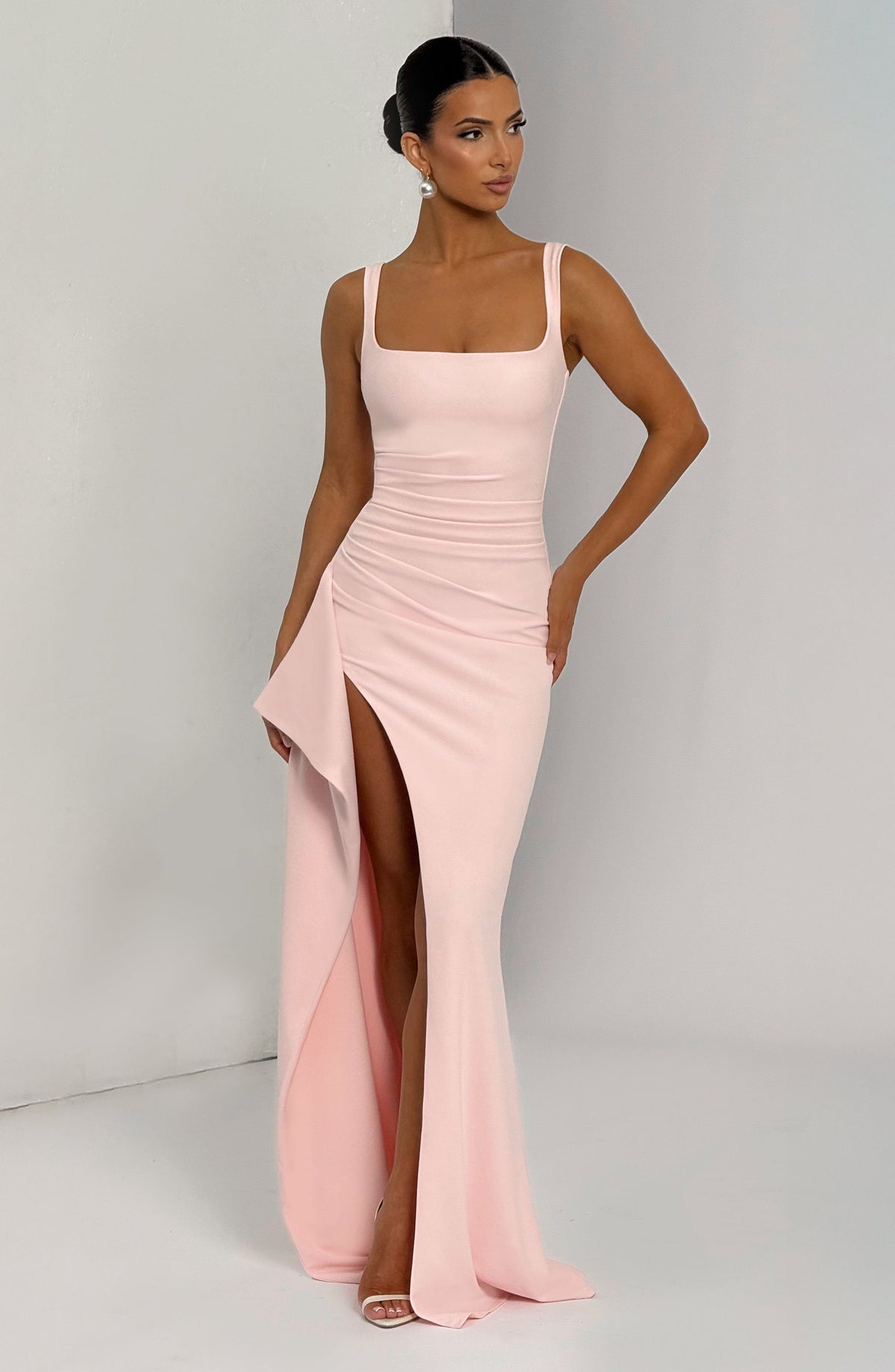 Suknia Maxi Katana – Blush
