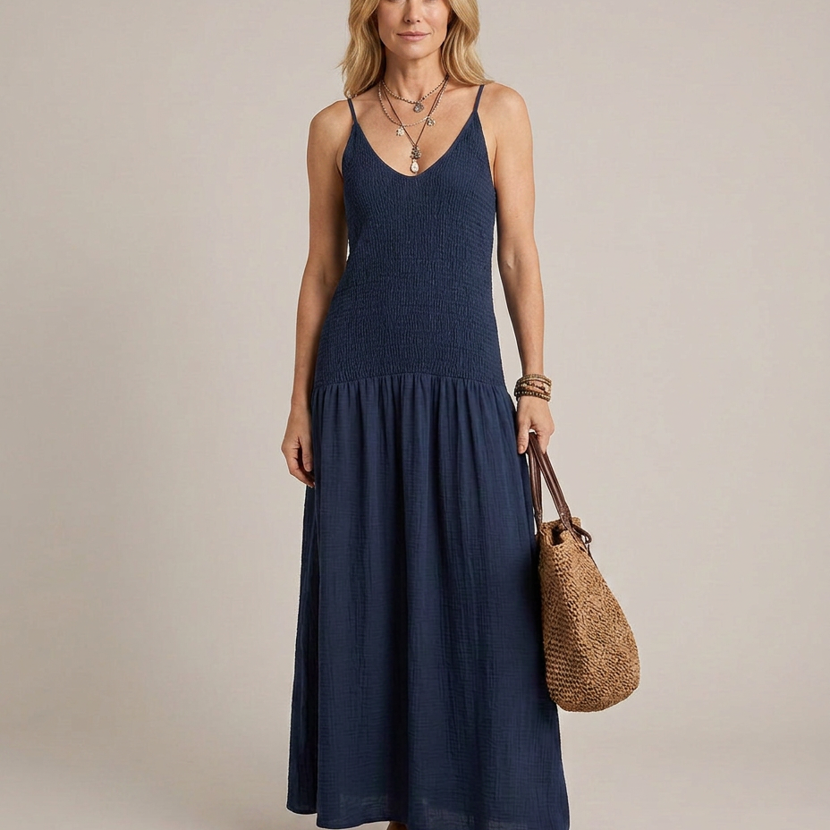 LUNA | Maxi Sukienka Boho Patchwork