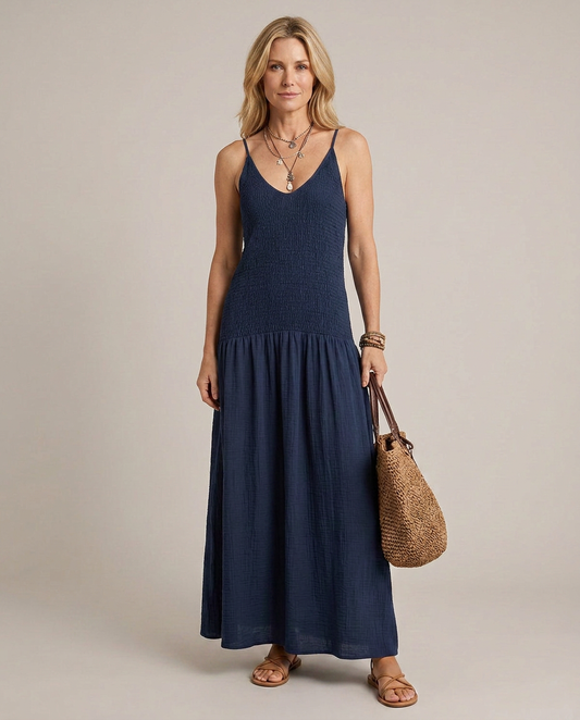 LUNA | Maxi Sukienka Boho Patchwork