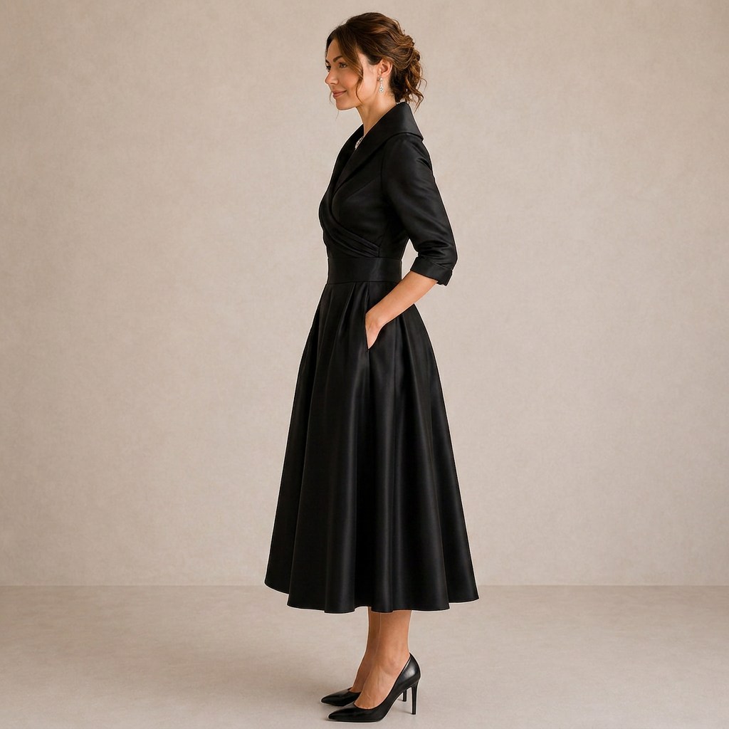 ALICIA | Elegancka sukienka midi