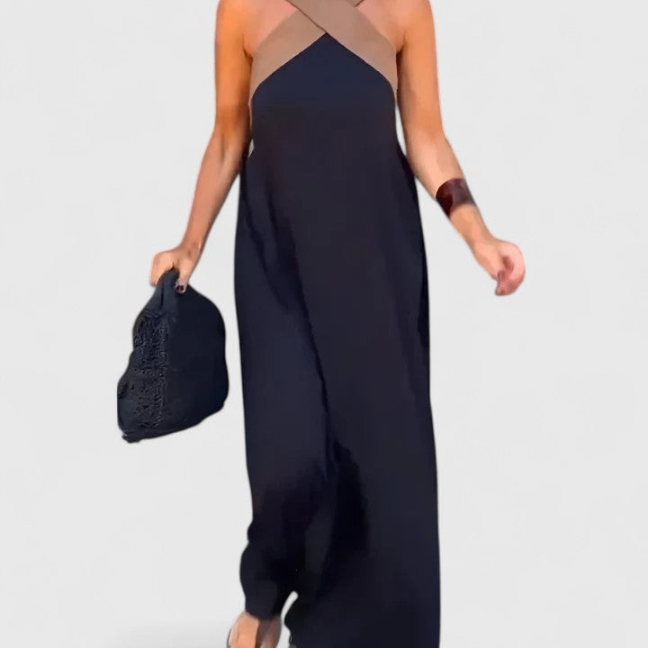 Evangeline™| Elegancka sukienka z krzyżowym pleceniem