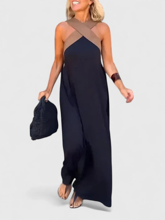 Evangeline™| Elegancka sukienka z krzyżowym pleceniem