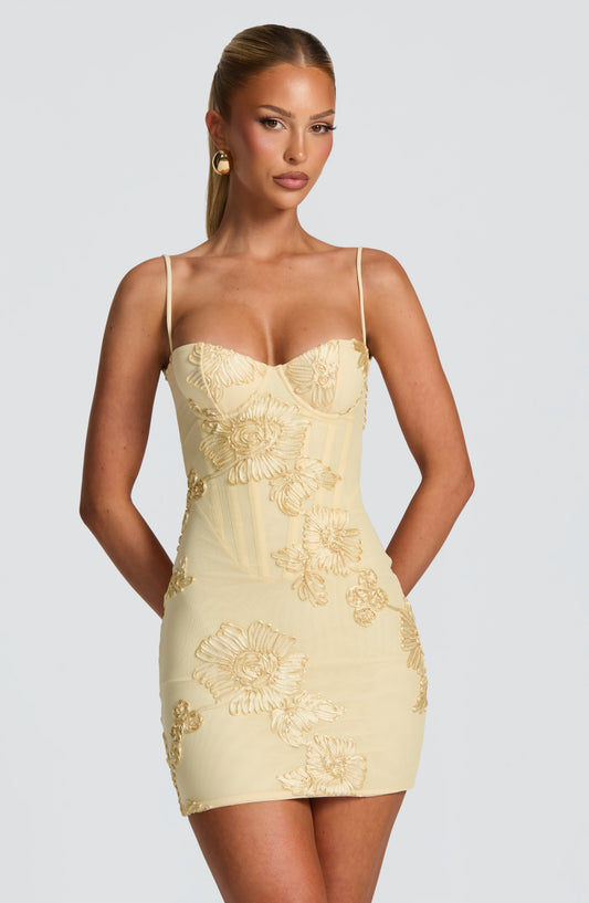 Sukienka Mini Nefertiti – Lemon