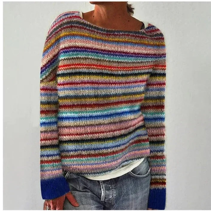 Talyssia | Sweter Chic z nadrukiem
